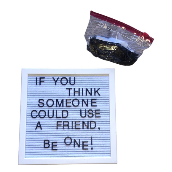 Hobby Lobby Felt Letter Board & Letters, Sawtooth Hanger for Wall Mounting - Picture 4 of 10